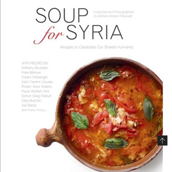 New Anthony Bourdain Soup for Syria cookbook recipe book - Picture 1 of 7